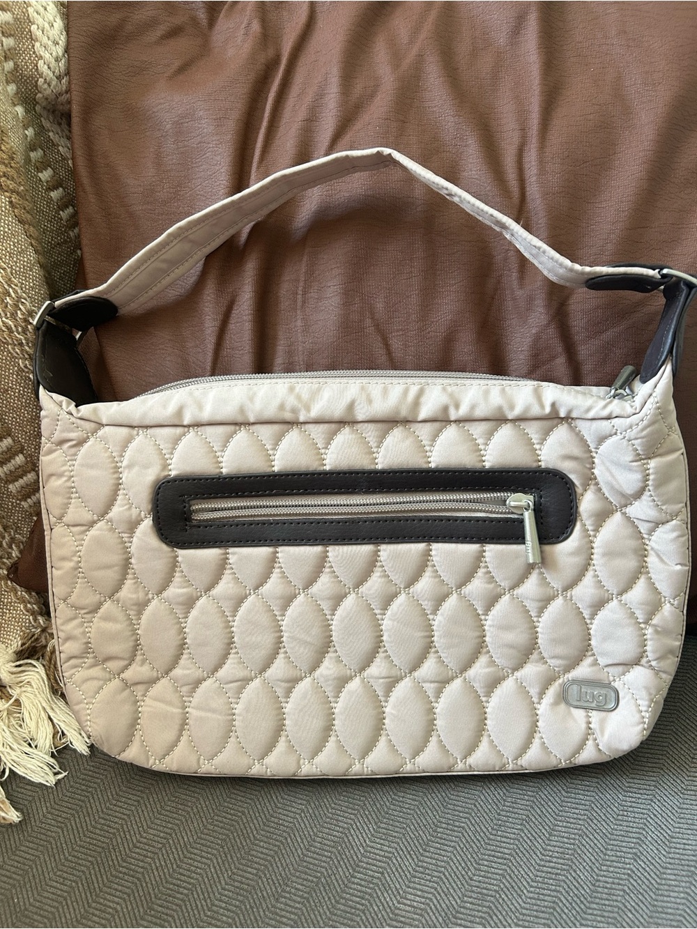 NWOT Lug Quilted shoulder bag
